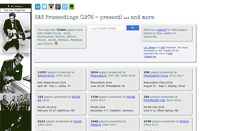 Desktop Screenshot of lexjansen.com